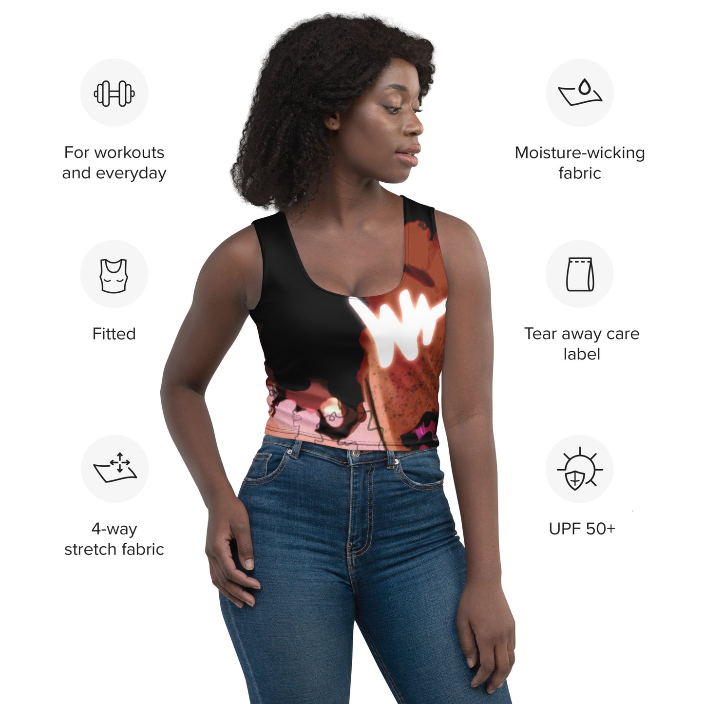 Rose Crop Top
