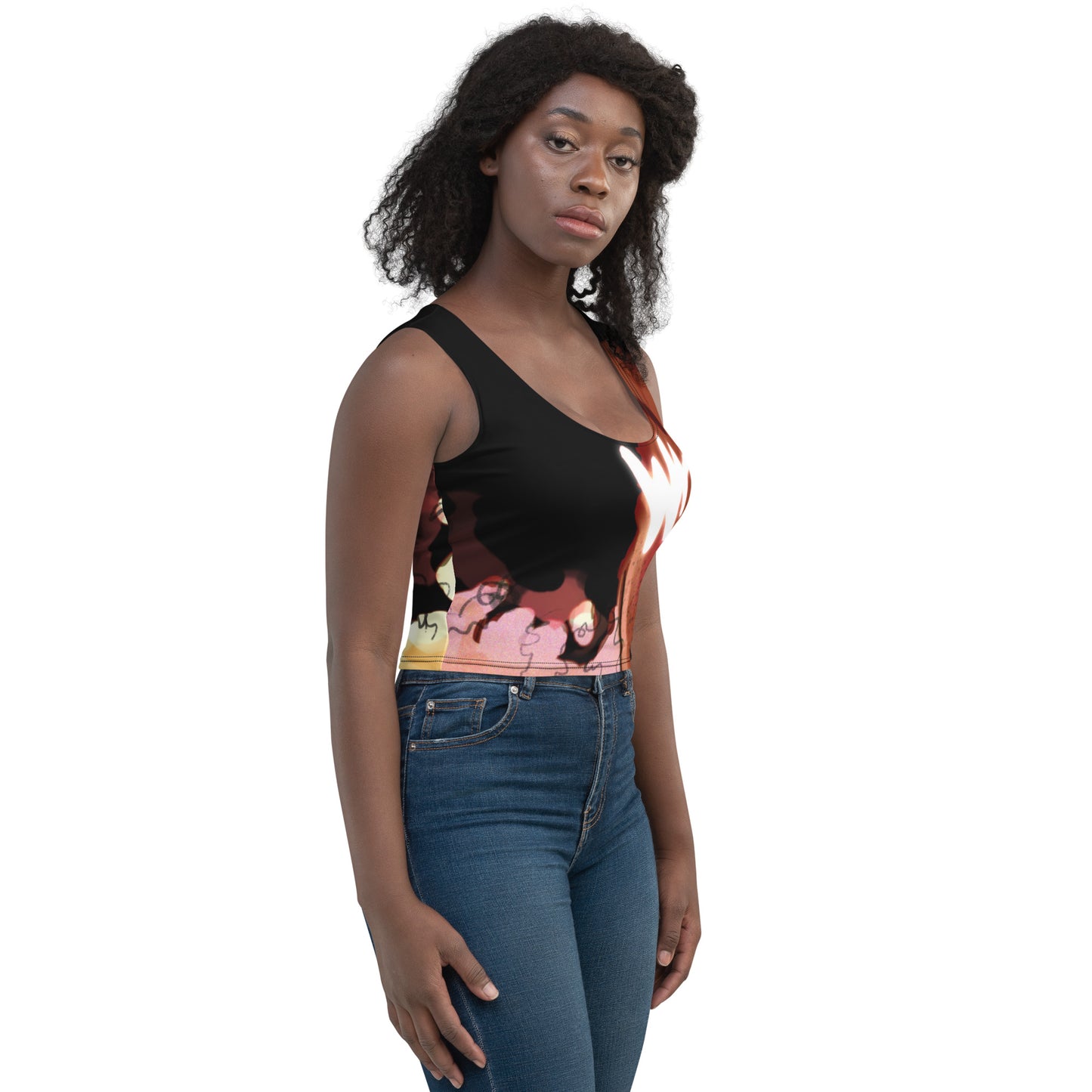 Rose Crop Top