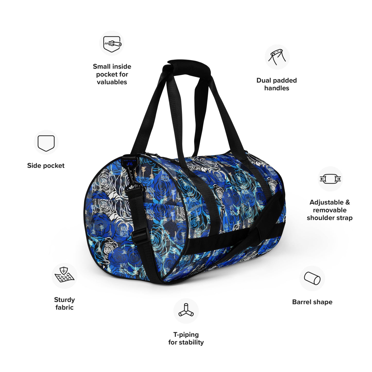 Rose Gym Bag