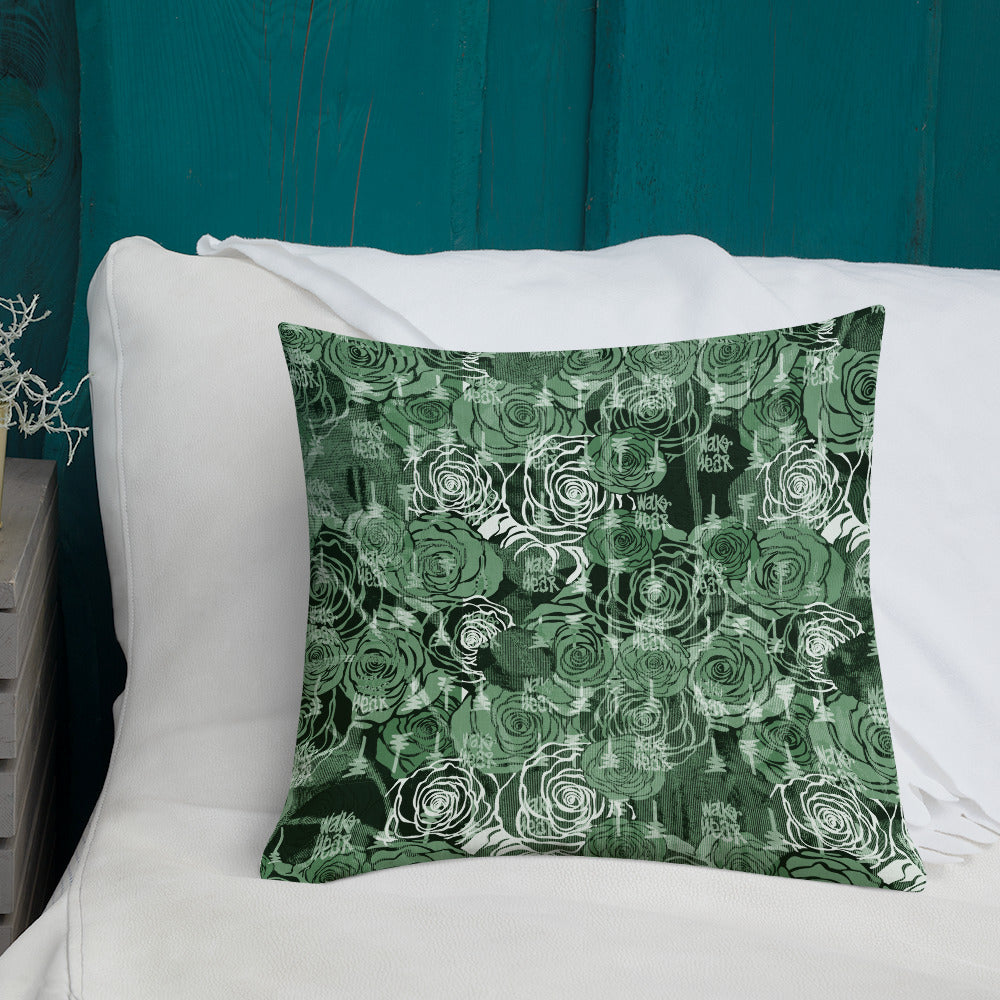 Basil Rose Pillow