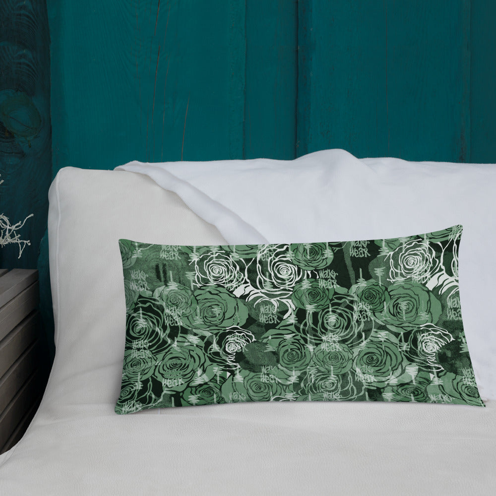 Basil Rose Pillow