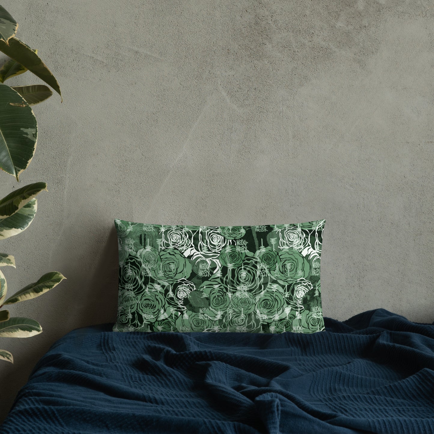 Basil Rose Pillow