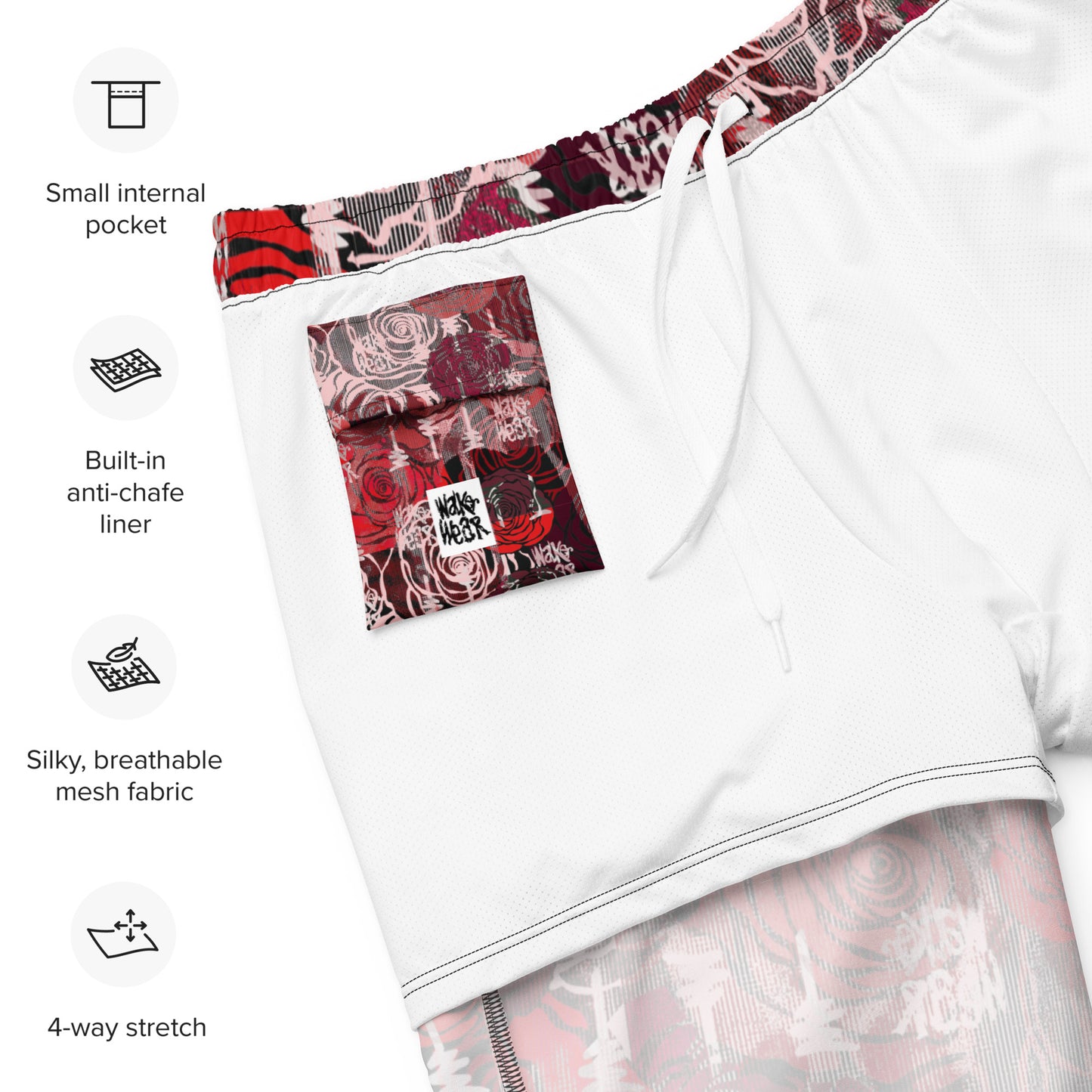 Rose Men's Swim Trunks