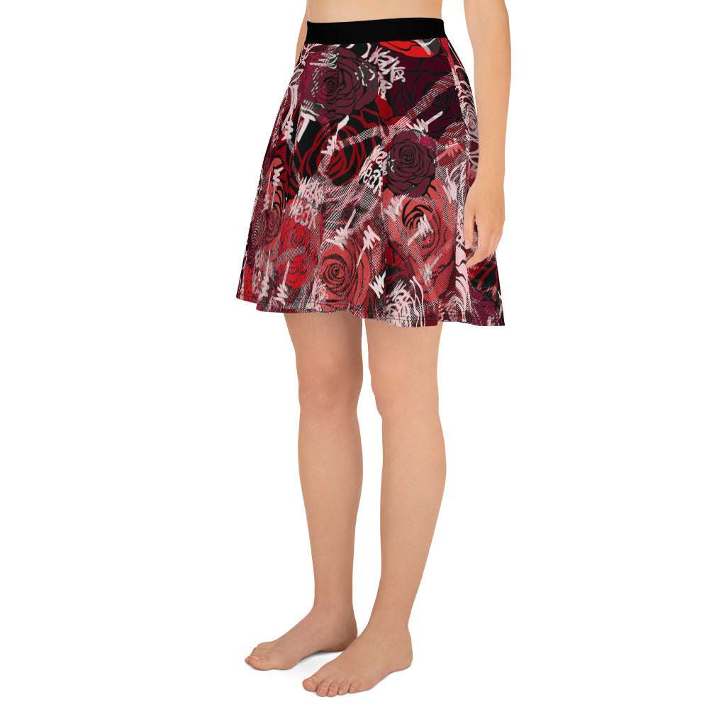 Rose Skater Skirt