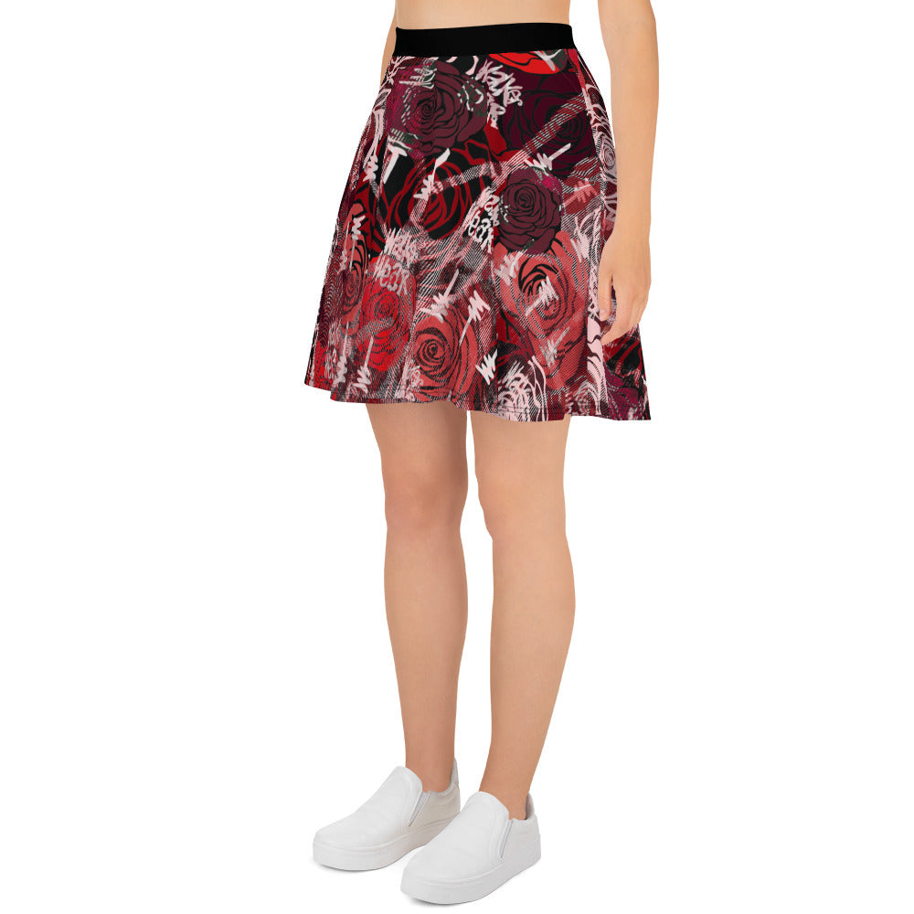 Rose Skater Skirt