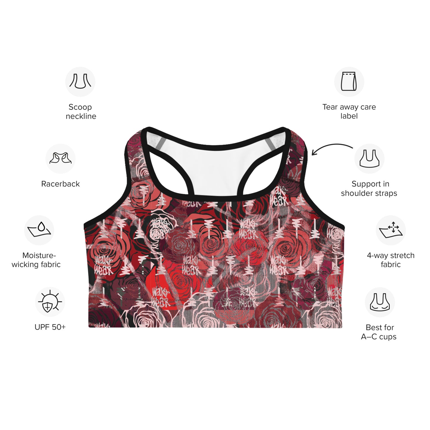 Rose Sports bra