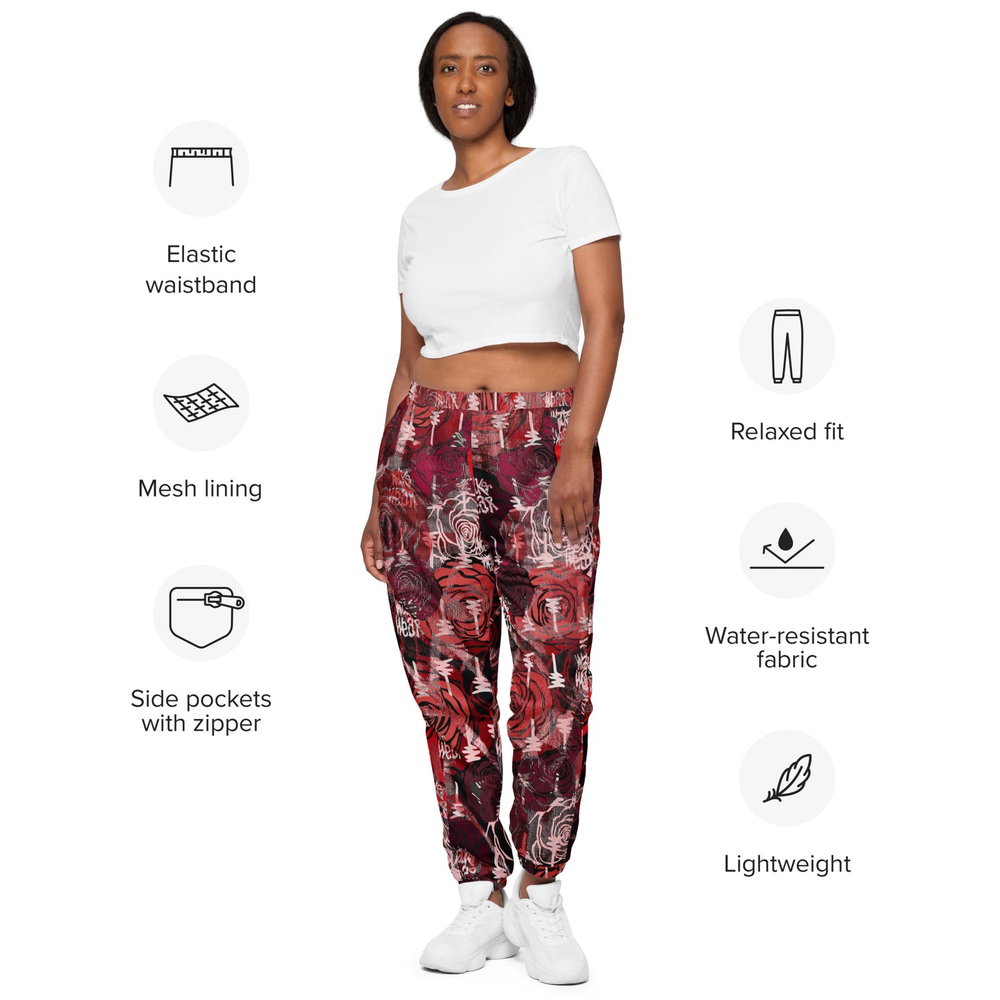 Rose Track Pants