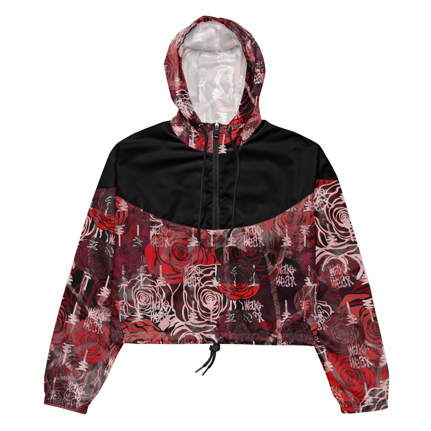 Rose Cropped Windbreaker