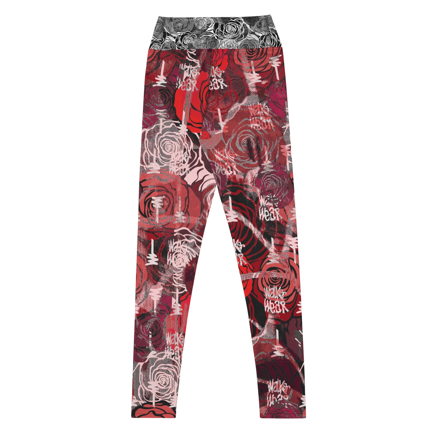 Rose Yoga Leggings