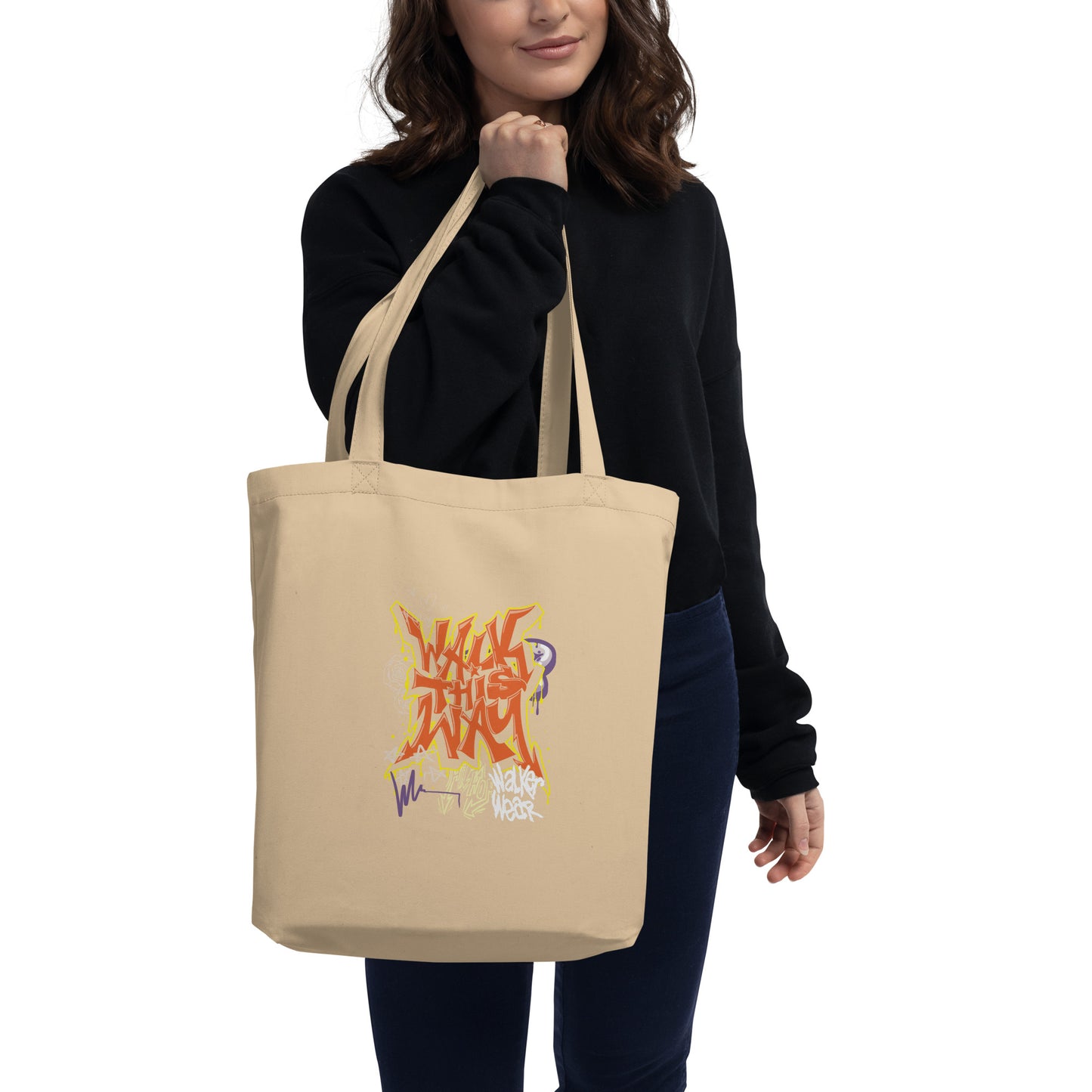 Walk This Way Tote Bag