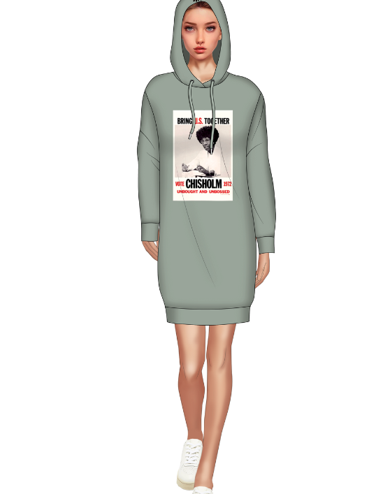 Chisholm Dress (Grey and Pink)