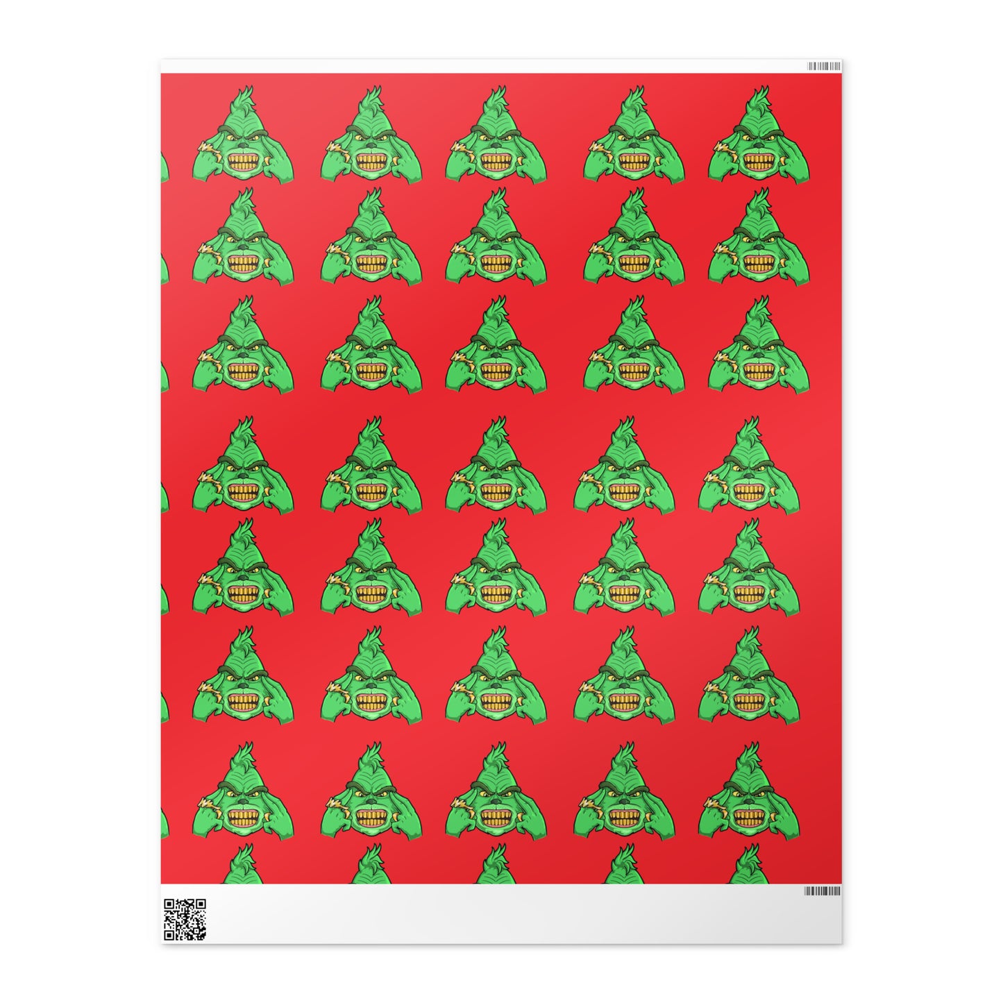 Custom wrapping paper roll