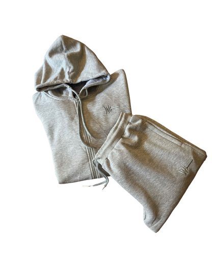 Grey Vintage Inspired Sweatsuit
