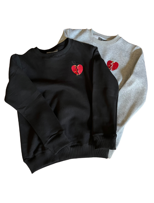 Protect Your Heart Sweater (Grey)