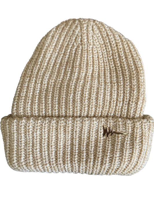 oatmeal brooklyn chunky beanie